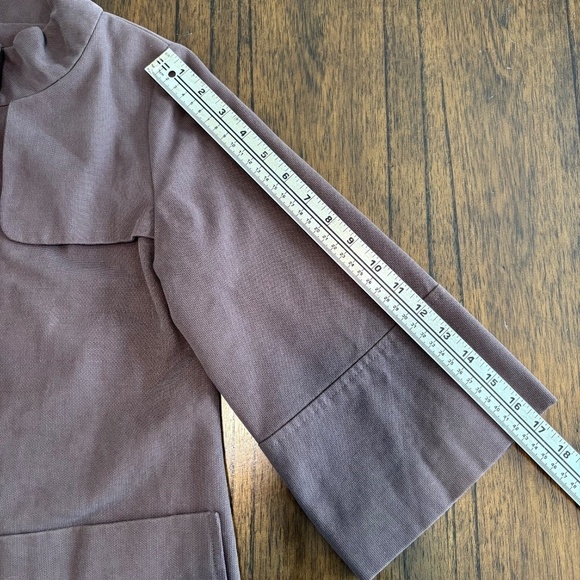 Kookai lined 3/4 sleeve cotton jacket size 34 - Picture 14 of 16